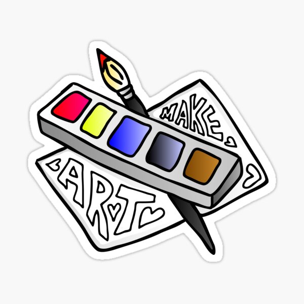 Item preview, Make Art! designed and sold by GemmasGems.