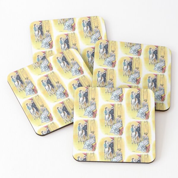Item preview, Pride and Prejudice Jane Austen Elizabeth Bennet overhears Mr. Darcy's insult designed and sold by Love30smovies.