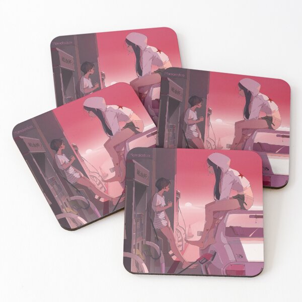 2 suns Coasters (Set of 4)