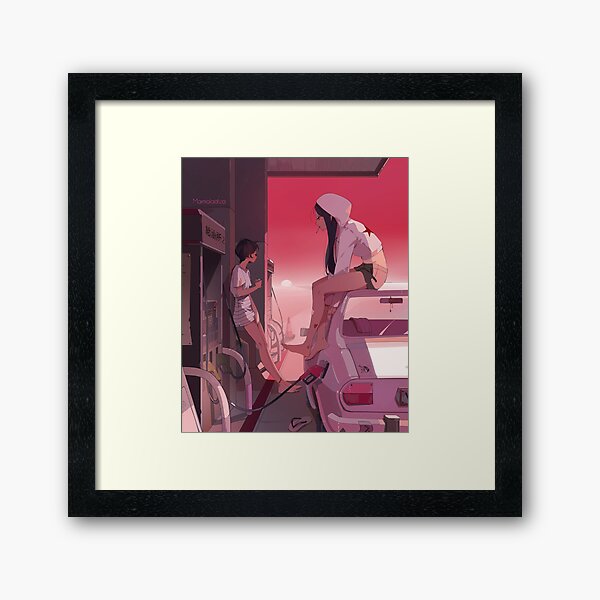 2 suns Framed Art Print