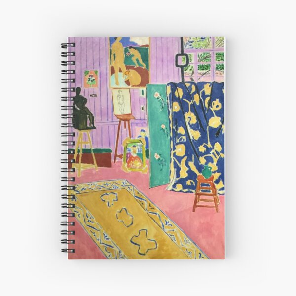 Matisse Exhibition Spiral Notebook