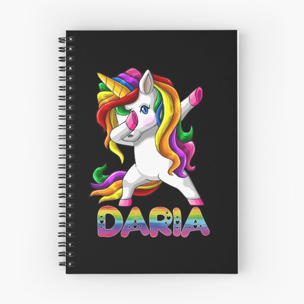 Item preview, Daria Name Rainbow Text -  Daria Dabbing Unicorn Gift For Daria designed and sold by MariaLeona.