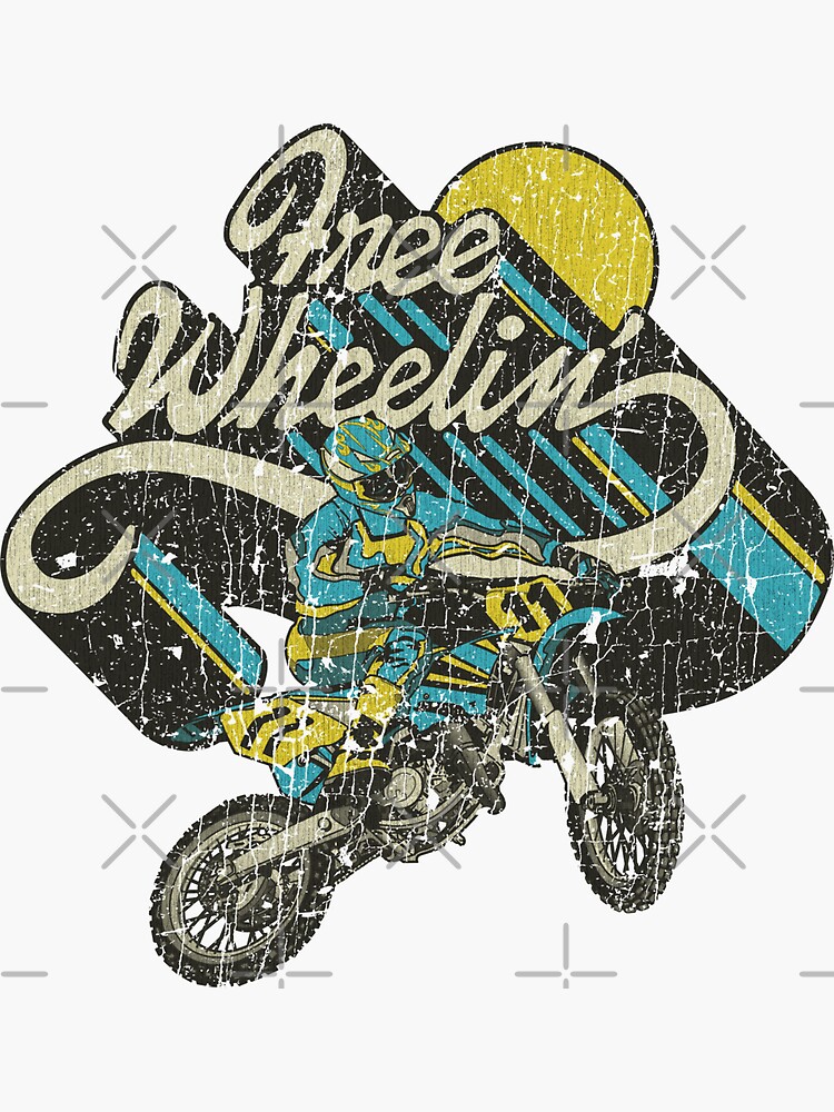 Free Wheelin' | Sticker