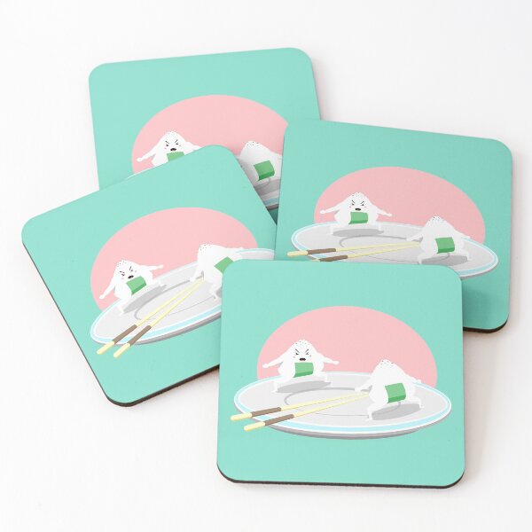 Item preview, Onigiri Rice balls Kawaii designed and sold by Fangpunk.