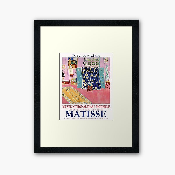 Museum National Matisse Framed Art Print