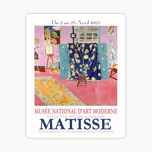 Musée National Matisse Sticker
