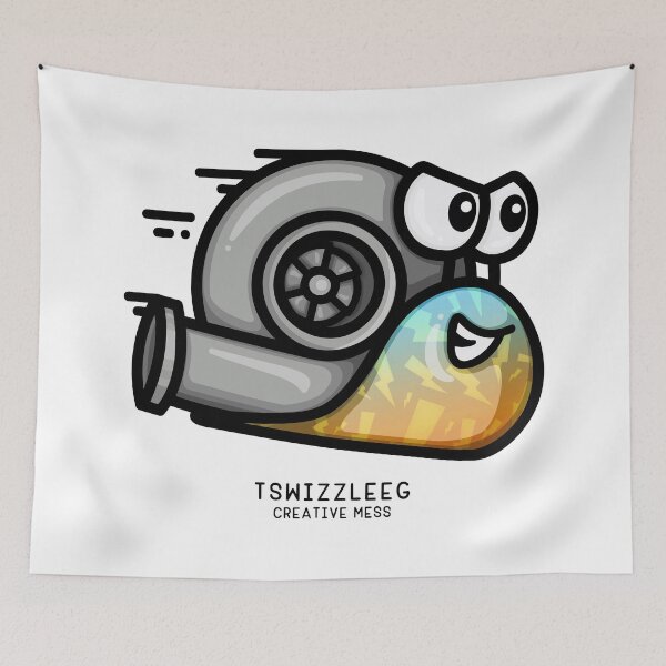 Item preview, Turbo Snail - Tropical Storm designed and sold by TswizzleEG.
