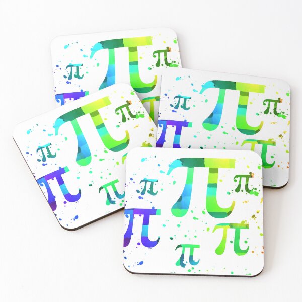 Item preview, Colourful Pi Symbol (White) designed and sold by Point of View.