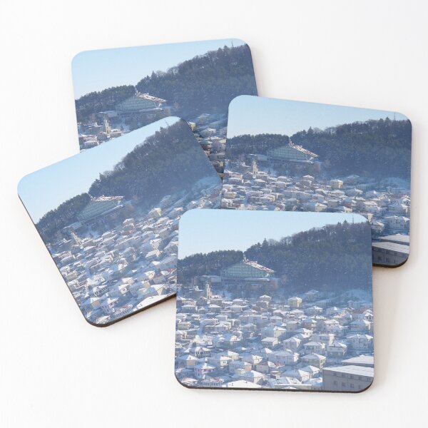 Item preview, snowy mountain town designed and sold by distracted.
