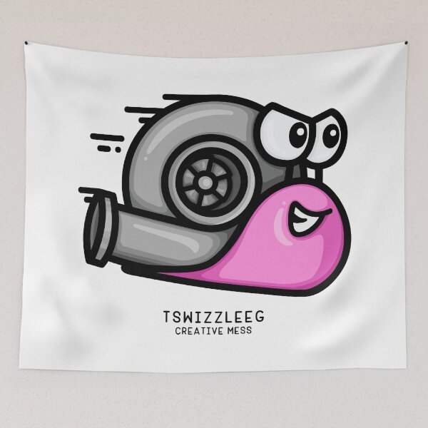 Item preview, Turbo Snail - Light Pink designed and sold by TswizzleEG.