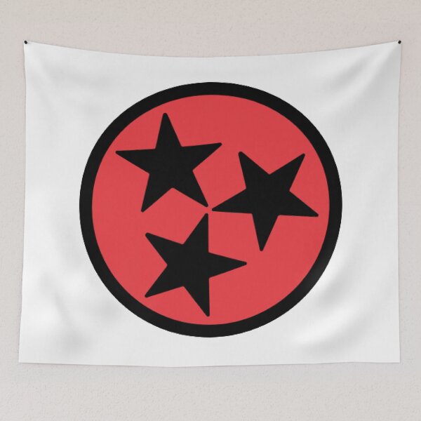 Item preview, Red & Black Tri-Star designed and sold by tennessee-carly.
