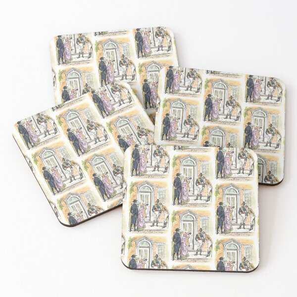Item preview, Jane Austen Pride and Prejudice The Bennet Girls Meet Mr. Denny and his friend  designed and sold by Love30smovies.
