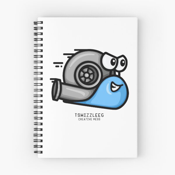Item preview, Turbo Snail - Baby Blue designed and sold by TswizzleEG.
