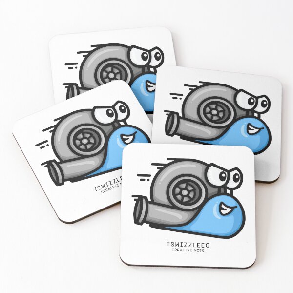 Item preview, Turbo Snail - Baby Blue designed and sold by TswizzleEG.