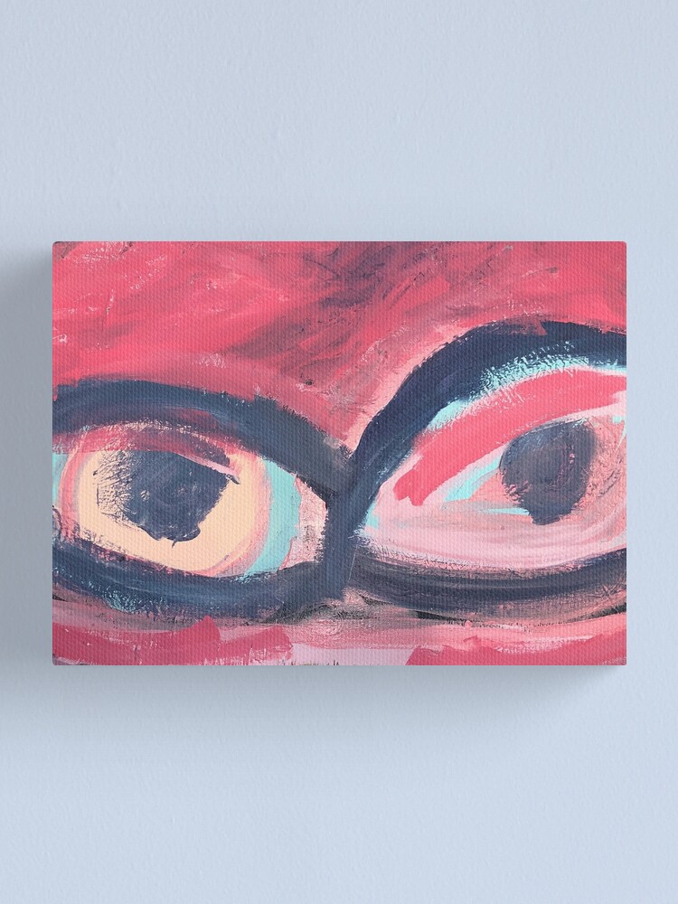Alternate view of Pink Eye Canvas Print
