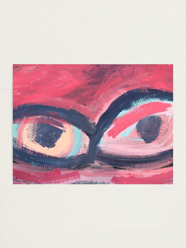 Alternate view of Pink Eye Photographic Print