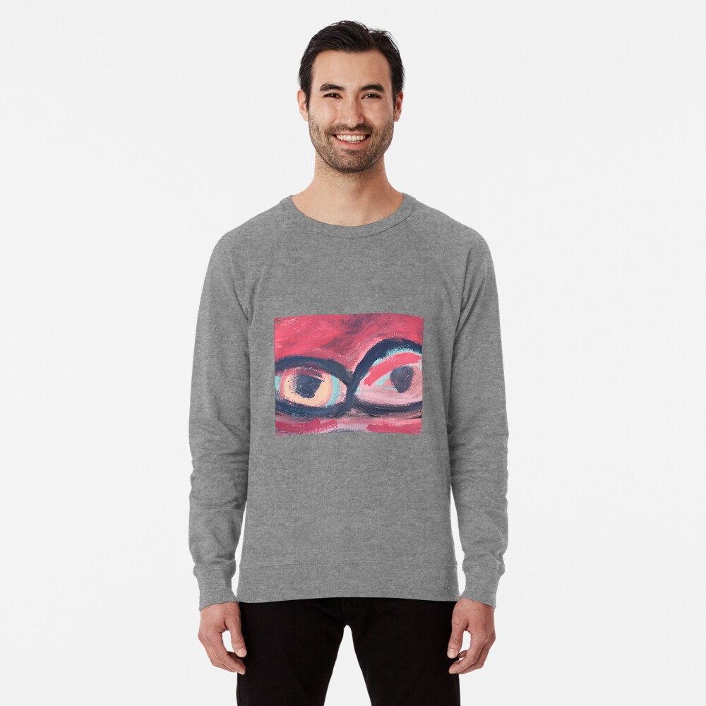 Pink Eye Lightweight Sweatshirt
