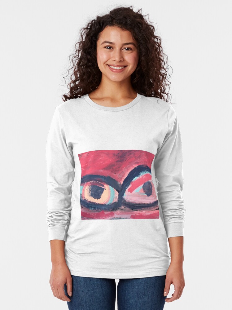 Alternate view of Pink Eye Long Sleeve T-Shirt