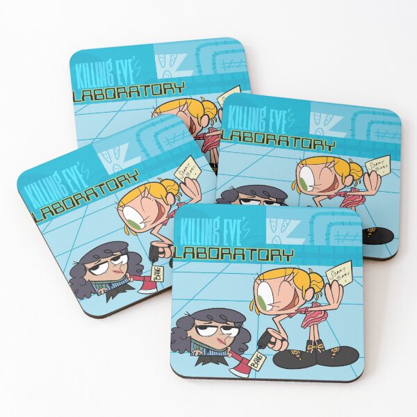 Item preview, killing eve x dexters lab designed and sold by MekareMadness.