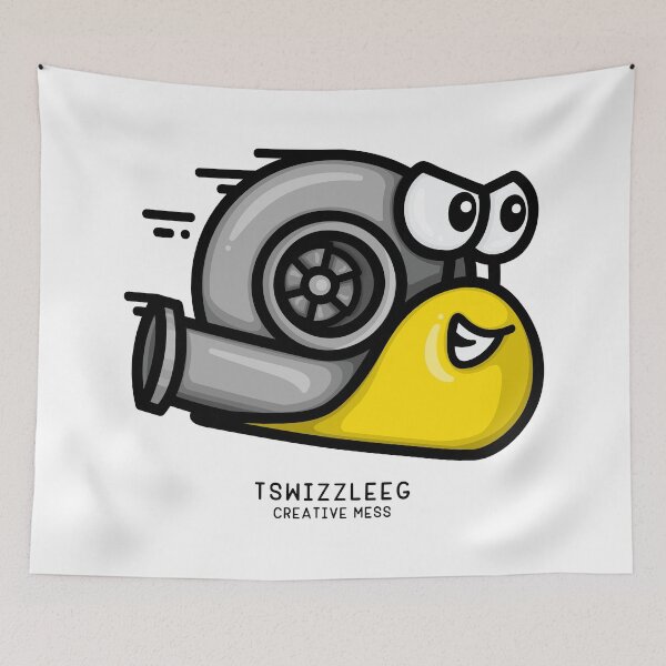 Item preview, Turbo Snail - Yellow designed and sold by TswizzleEG.