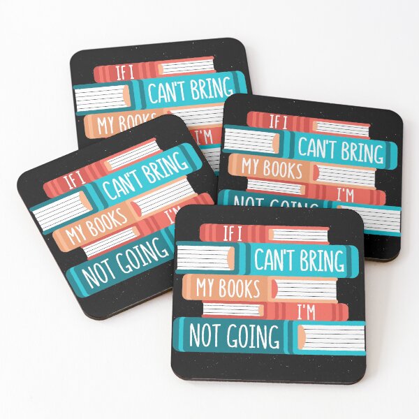 Item preview, If I can't take my book with me, I won't go designed and sold by Frergo.