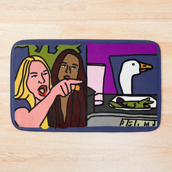 Item preview, Woman Yelling at Cat Memes with Indifferent Goose designed and sold by ellenhenry.