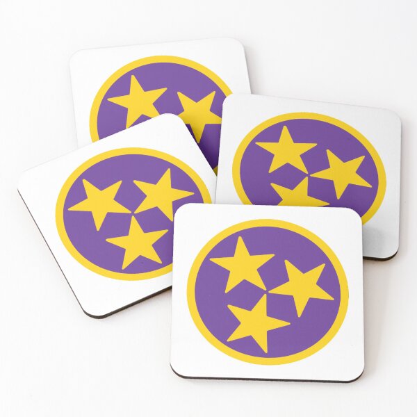 Item preview, Purple & Gold Tri-Star designed and sold by tennessee-carly.