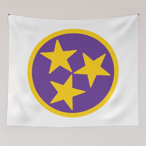 Item preview, Purple & Gold Tri-Star designed and sold by tennessee-carly.