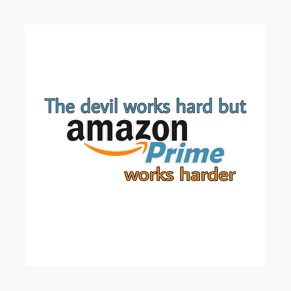 Amazon Prime Poster By Lizzygirlyoung Redbubble