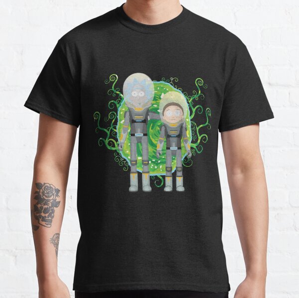 Rick and Morty™ Astronauts - Super Cool Portal Abstract Snake Planet Classic T-Shirt