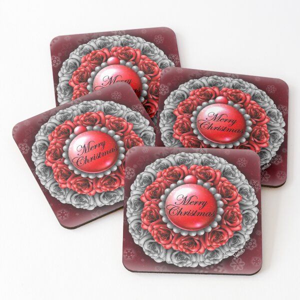 Item preview, *MERRY CHRISTMAS ROSETTE* (2) Special Gift!  designed and sold by Make-It-Mico.