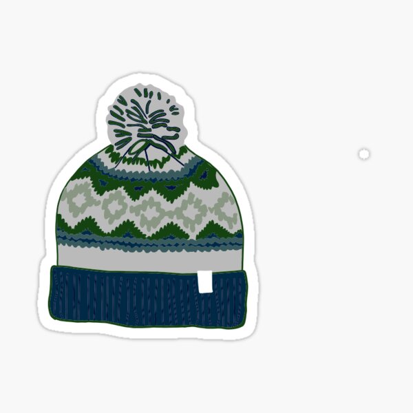 Item preview, Puff Ball Hat Sticker  designed and sold by keob.