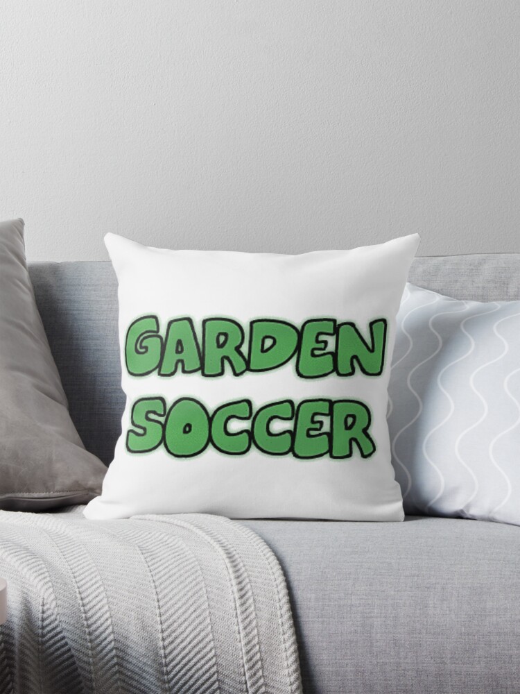 Thumbnail 1 of 4, Pillow, Garden Soccer designed and sold by Mike83.