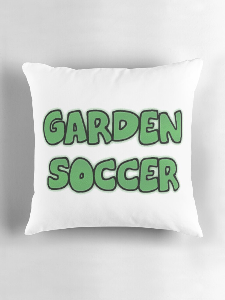 Thumbnail 3 of 4, Pillow, Garden Soccer designed and sold by Mike83.