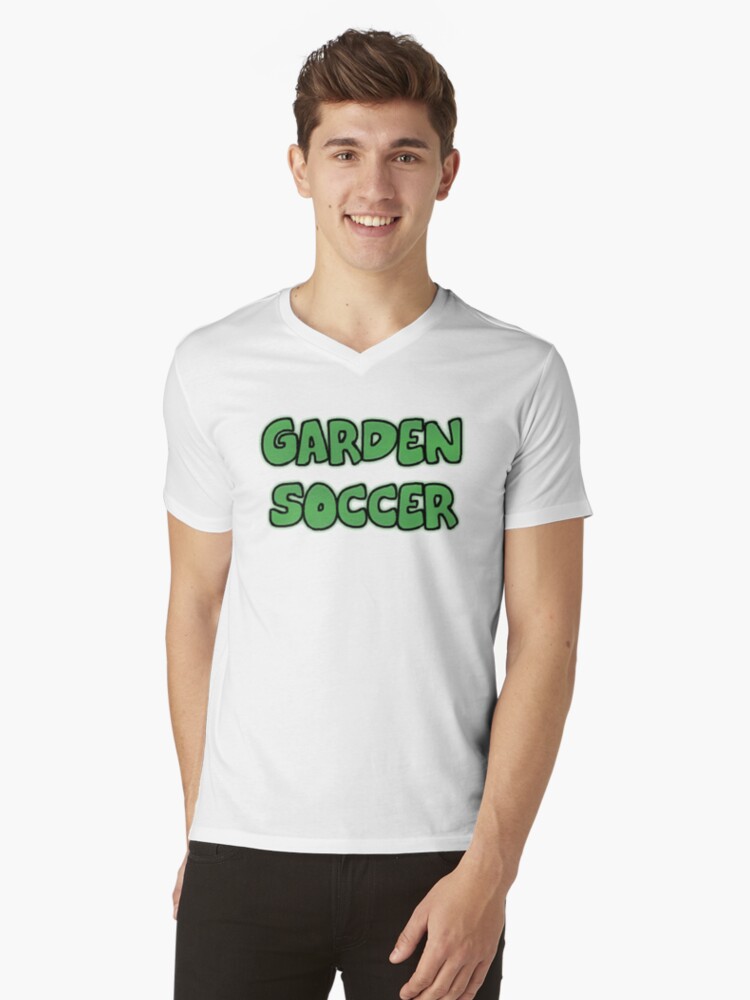 Thumbnail 1 of 3, V-Neck T-Shirt, Garden Soccer designed and sold by Mike83.