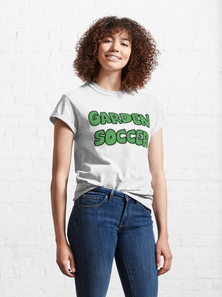 Thumbnail 4 of 7, Classic T-Shirt, Garden Soccer designed and sold by Mike Akehurst.