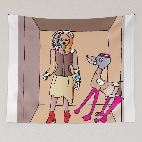 Item preview, Gilly Goose at the Airport, TeresaTown at Redbubble 2020 designed and sold by Mark Stansberry.