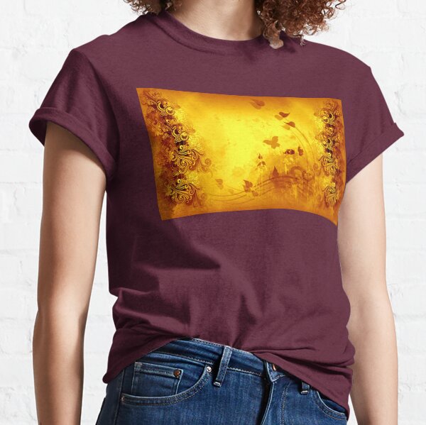 Mustard color print cool stuff Classic T-Shirt