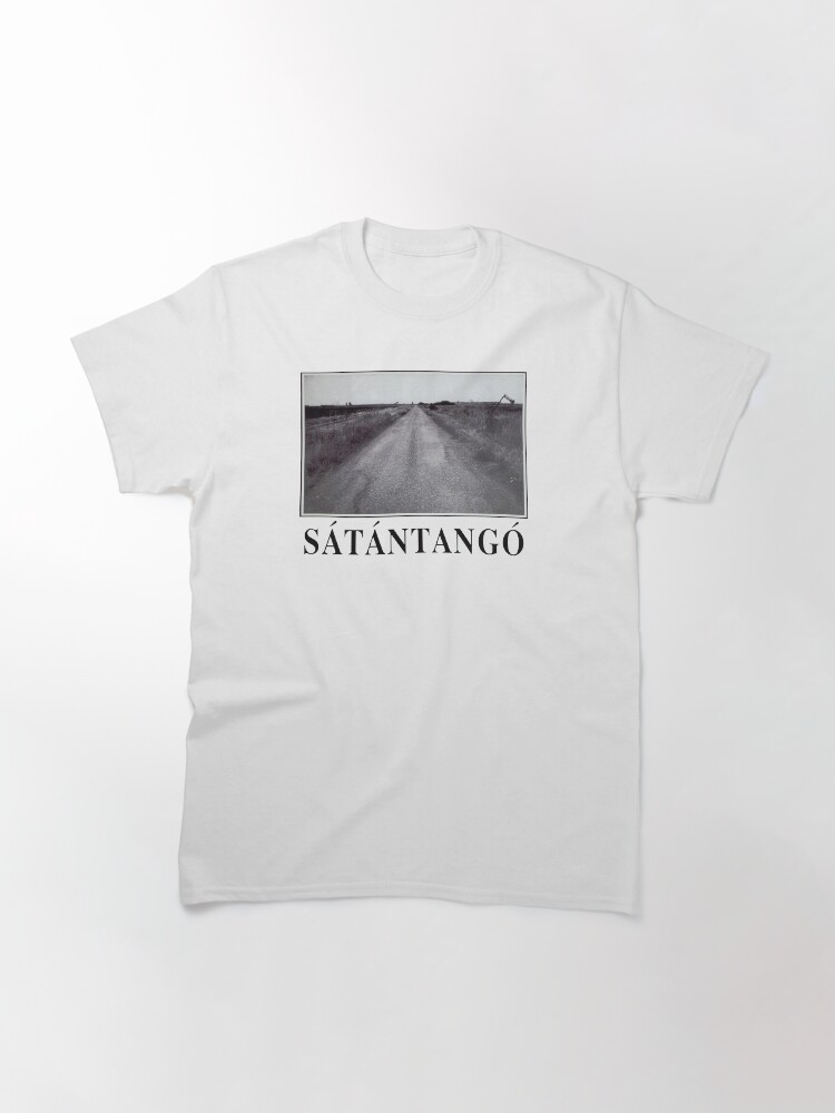 Alternate view of Bela Tarr Satantango Laszlo Krasznahorkai Hungary Hungarian Classic T-Shirt