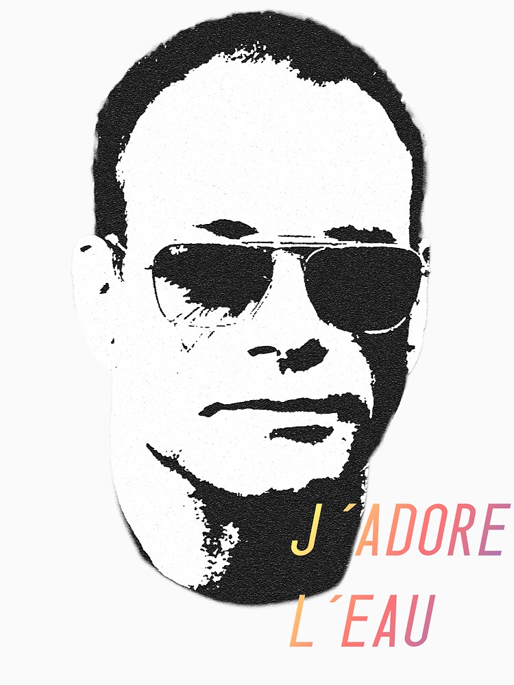 Jean Claude Van Damme J Adore L Eau "Jean Claude Van Damme - J'adore l'eau" T-shirt by AlexCoolStore