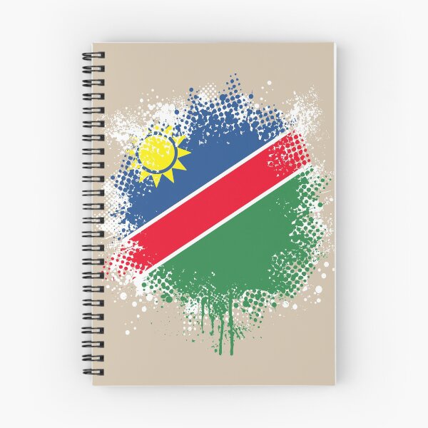 Item preview, Flag of Namibia - Splat designed and sold by pixelinga.