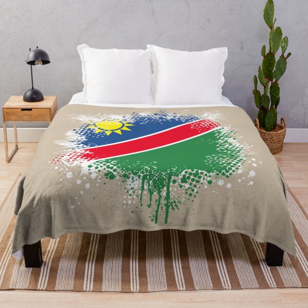 Item preview, Flag of Namibia - Splat designed and sold by pixelinga.