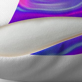 Alternate view of Wave of Bliss! Throw Pillow