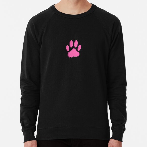 Hot Pink Dog Paw Print