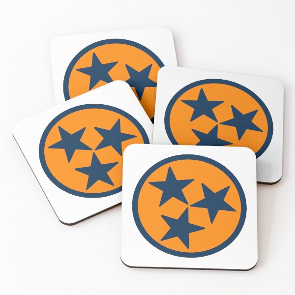 Item preview, Tri-Star naranja y azul marino designed and sold by tennessee-carly.