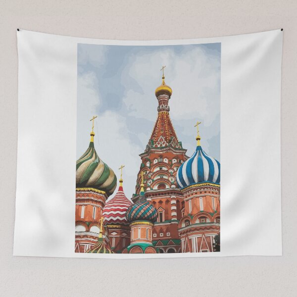 Aperçu de l'œuvre Église du Kremlin de Moscou créée et vendue par AkraidaxDesign.