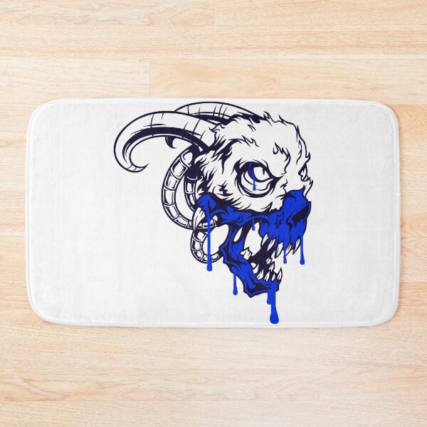 Item preview, Feasting Demonic Skull Blue Blood designed and sold by aventi24.