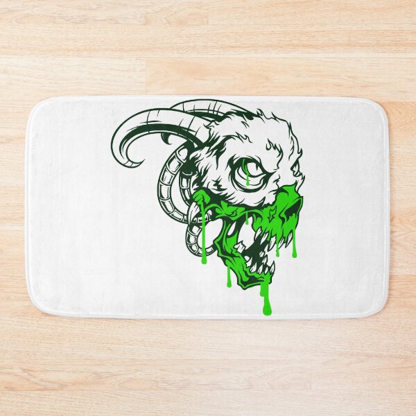 Item preview, Feasting Demonic Skull Green Blood designed and sold by aventi24.