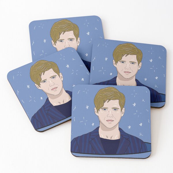 Item preview, Aaron Tveit Cartoon designed and sold by byebyesally.