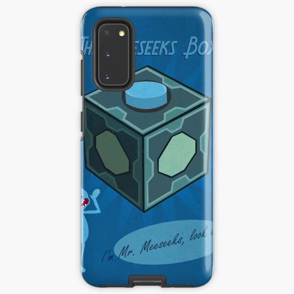 Mr. Meeseeks Retro Ad Samsung Galaxy Tough Case